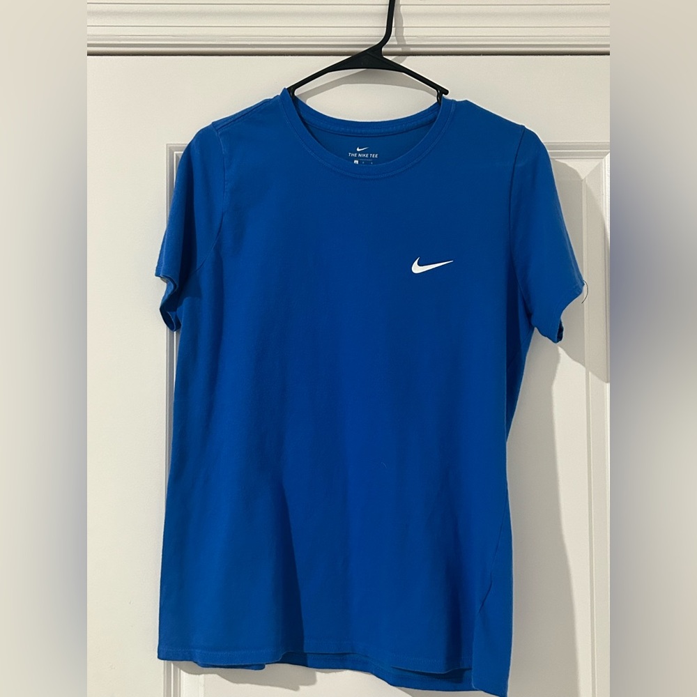 Blue Nike Dri-Fit Tee